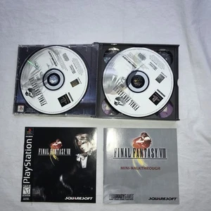 Final Fantasy VIII 8 (Sony PlayStation PS1, 1999) Black Label 100% Complete! - Picture 1 of 10