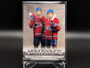 2024-25 Upper Deck LANE HUTSON & LOGAN MAILLOUX #497 Young Guns Teammates RC - Picture 1 of 2