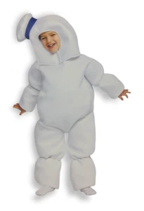 Disguise Ghostbusters "Mini Puft" 2 Piece Infant Toddler Costume 12M-18M New - Picture 1 of 10