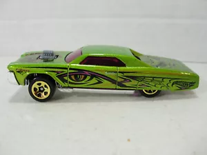 Hot Wheels Layin' Lowrider 2023 HW Slammed Green-Loose - Picture 1 of 5