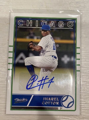 Jharel Cotton 2020 Chronicles Classic Rookie Autograph Auto RC - Image 1 of 2