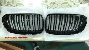 MIT M LOOK GLOSS BLACK KIDNEY GRILLE M STYLY BMW E92 E93 LCI 3 SERIES 2010-2011 - Bild 1 von 4