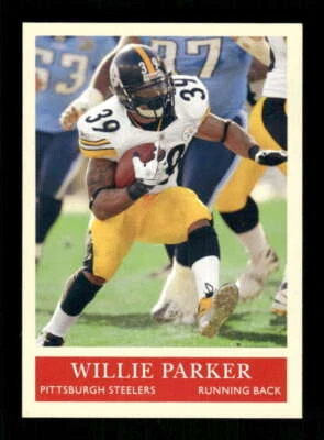 2078 Upper Deck Philadelphia  150 Willie Parker great 4 ttm BXCP26 - Image 1 of 2
