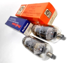 Matched Pair 24LQ6 24JE6 Tube NEC Japan NOS NIB Beam Power Output Vacuum - Picture 1 of 2