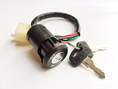 Honda XL 250 500 S Enduro XL250S XL500S Main On Off Key Ignition Switch Assembly - Image 1 of 4