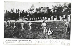1908 Revolver Practice, Camp Douglas, Wisconsin - Picture 1 of 2