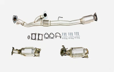 Fits: 2014 To 2015 Acura MDX 3.5L Right & Left Side Cat Converter With Flex Pipe Foto 1 de 4
