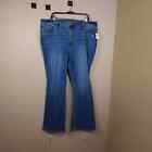 Old Navy Higher High-Waisted Distressed Flare Jeans Size 22
