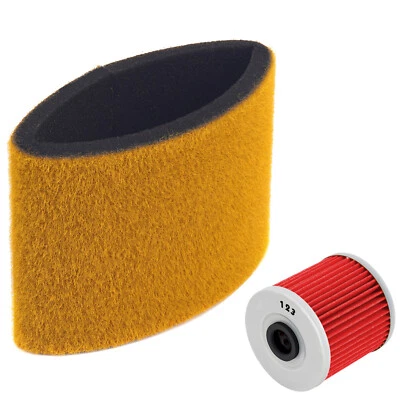 Air Filter & Oil Filter for Kawasaki Bayou 220 Bayou 250 Bayou 300 1988-2011  Foto 1 de 4