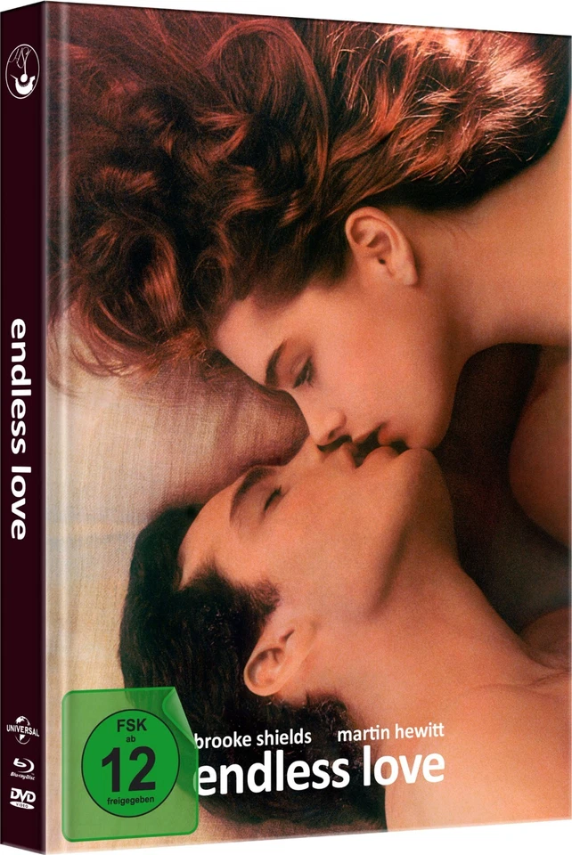 Mediabook ENDLESS LOVE 1981 Endlose Liebe BROOKE SHIELDS Cover A BLU-RAY DVD NEU - Bild 1 von 1