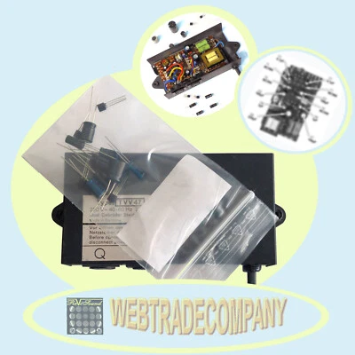 Für Entzerrer Vorverstärker Dual TVV47 Reparatur Elkoset +4 rauscharme Transist. - Bild 1 von 4