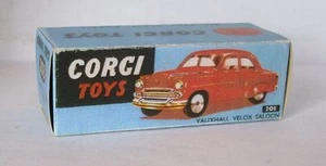 Caja Repro Corgi Nº203 Vauxhall Velox Sedán - Imagen 1 de 2