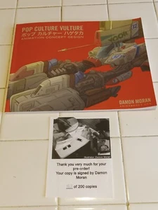 Damon Moran Signed+Numbered Pop Culture Vulture Animation Concept Design Book - Picture 1 of 17