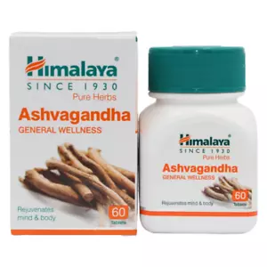 Ashwagandha Organic Bio Herbals Himalaya Exp.2027 Stress Relief Immunity - Picture 1 of 7