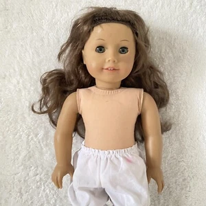 American Girl 18” Molly Mcintire Doll Brown Hair & Blue Eyes - Picture 1 of 12