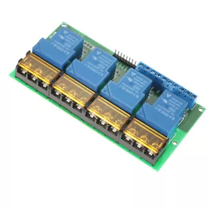 4-Channel DC 12V 30A Relay Module Control Board Optocoupler Isolation G3I1 - Bild 1 von 10