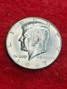 1967-P Kennedy Half Dollar BU Book Quality - Picture 1 of 3