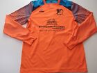 Erima retro European Goalkeeper GK Football Shirt, No.1, Size L Bright Orange