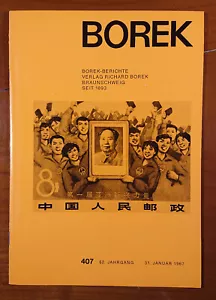Richard Borek Informes China Enero 1967 40 p. Sellos Filatelia - Imagen 1 de 6