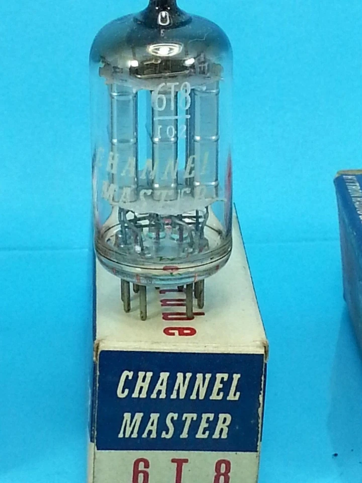 CHANNEL MASTER 6T8 A EABC 80 6AK8 TUBE NOS NIB VALVE SINGLE OLD SCHOOL - Image 1 of 1