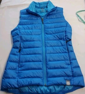Damen REI Co-Op leichte wattierte Weste Gr. XS blau Daunenfüllung - Bild 1 von 9