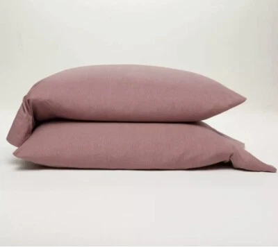 Casaluna Modern Rose Jersey Solid Pillowcase Set - King   PAIR - Image 1 of 2