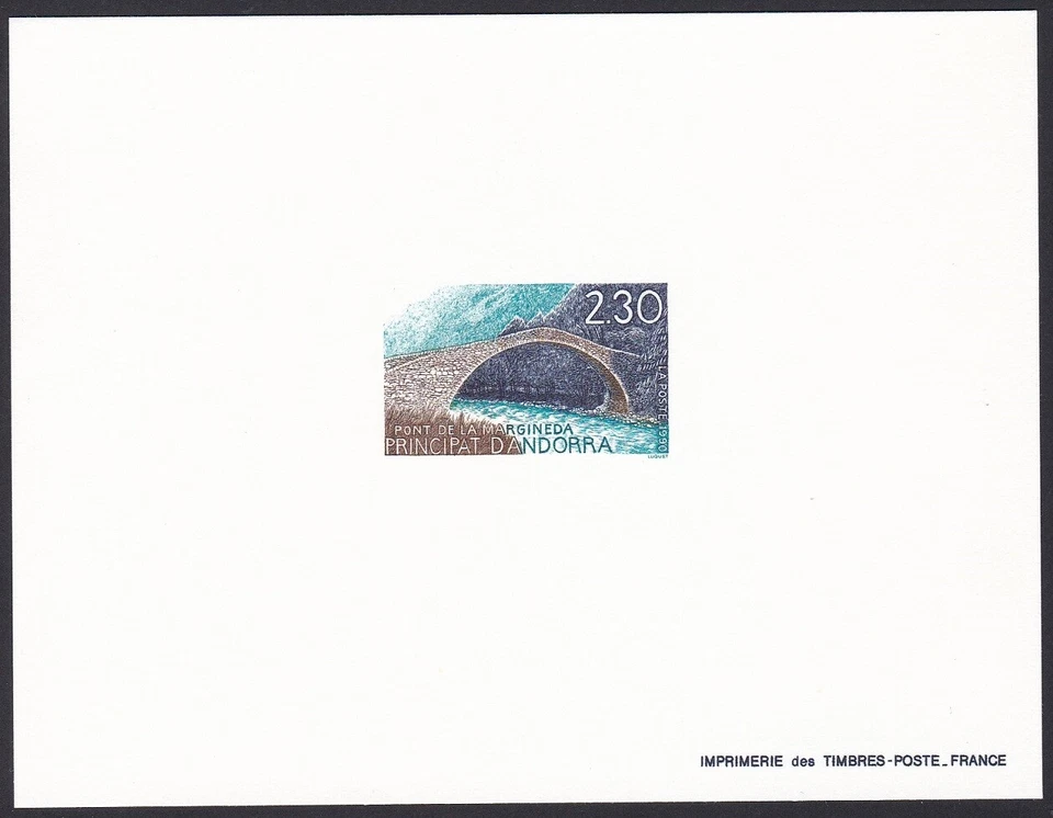 Fr. Andorra Sc379 La Margineda Bridge, Tourism, Deluxe Proof - Image 1 of 1