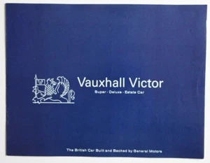 VAUXHALL VICTOR 1964 dealer brochure catalog - English - Canada - Photo 1 sur 3