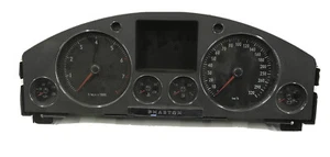 VW PHAETON 3D 6,0 W12 INSTRUMENT CLUSTER SPEEDOMETER CLOCKS DIALS 320 KM/H - Picture 1 of 5