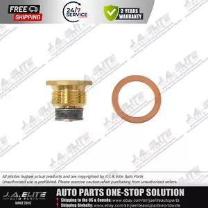 Genuine Oil Drain Plug & Gasket fit Maserati Quattroporte GT GC Ghibli Levante - Picture 1 of 8