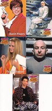 AUSTIN POWERS THE SPY WHO SHAGGED ME 1999 CORNERSTONE PROMO CARD SET V1 TO V5