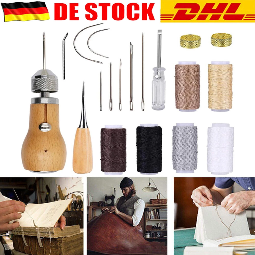 Gebogene Nähnadeln Set – 7 Größen (2–6 Zoll) Für Leder, Polster & Bastelarbeiten