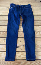 superdry NWT $59.95 women’s skinny Mid rise jeans Size 30 blue R4