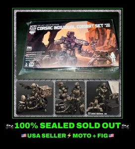 NEW Acid Rain FAV-A37 Corsac Individual Combat Set gi joe 1/18 Action Figure Lot - Picture 1 of 24