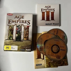 Age of empires III 3 game (Complete) PC windows 3 Disc set With product key - Picture 1 of 8
