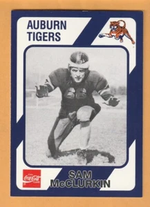 Sam McClurkin Auburn Tigers 1989 Card #265 12Y - Picture 1 of 2