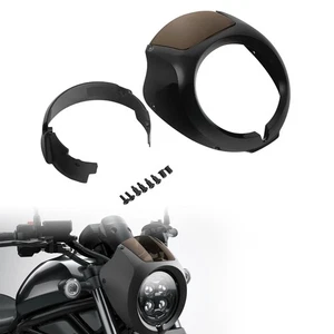 Headlight Fairing Smoke Windshield Windscreen Fit For Honda Rebel CMX 1100 21-25 - Picture 1 of 11