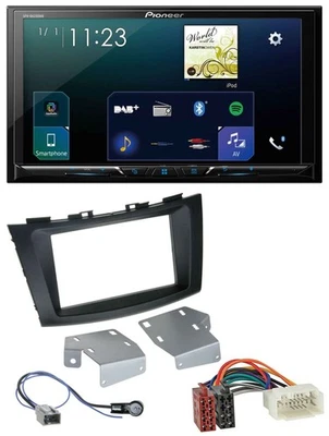 Pioneer MP3 Bluetooth USB 2DIN DAB Autoradio für Suzuki Swift (ab 2010) - Bild 1 von 4