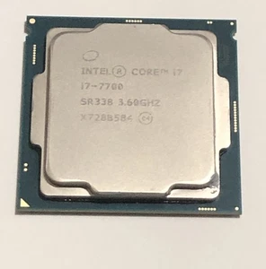 Intel Core i7-7700CPU 3.60GHz 4 Core 8 Threads Socket LGA1151 . - Picture 1 of 1