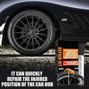 Resilient Wheel Rim Scratch Repair Pen Perfectly Matches Your Wheels' Finish - Picture 1 of 12