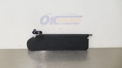 03 JEEP WRANGLER TJ SUN VISOR LEFT DRIVER BLACK WITH SRS WARNING LABEL - Image 1 of 4