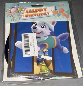 Paw Patrol Happy Birthday Hanging Banner - Picture 1 of 1