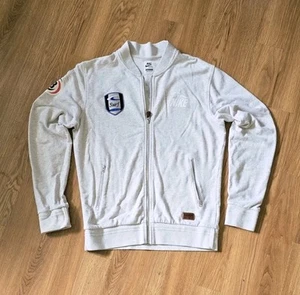 Nike Maglione Surf Soccer Cup Team 2013 Full Zip Cotone Track Jacket Taglia M - Foto 1 di 13