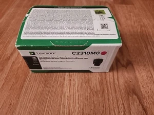 NEW! Lexmark C2310M0 Genuine MAGENTA Toner Cartridge - Afbeelding 1 van 3