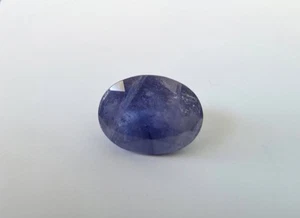 HUGE NATURAL AUSTRALIAN ROYAL BLUE GREY Navy SAPPHIRE, 4.41ct OVAL Tasmanian GEM - Picture 1 of 8