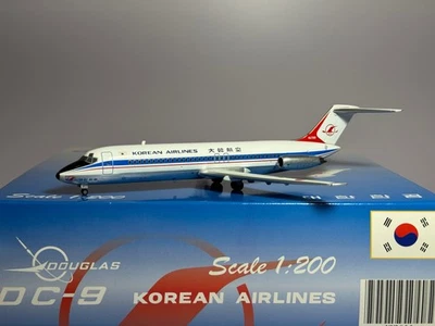 JC Wings 1:200 Korean Air Douglas DC-9 HL7201 AÑOS 60 colores XX2835 Foto 1 de 2