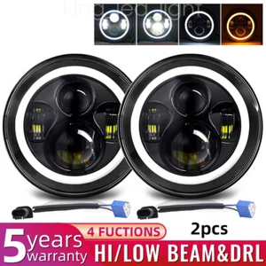7'' inch LED Headlights For Truck Plug & Play M998 M923 M35a2 Humvee Headlamp - Picture 1 of 10