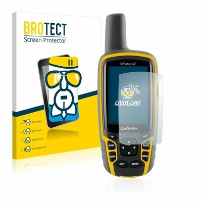 Garmin GPSMAP 62s  Hand Held , BROTECT® AirGlass® Premium Glass Screen Protector - Image 1 of 4