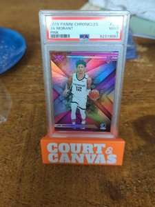 JA MORANT 2019-20 PANINI CHRONICLES PINK XR #272 ROOKIE RC PSA 9 MINT