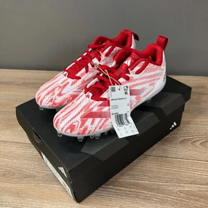 Adidas Adizero Electric .2 Kids Football Cleats Sz 3 ID1469 Power Red White NEW - Picture 1 of 13